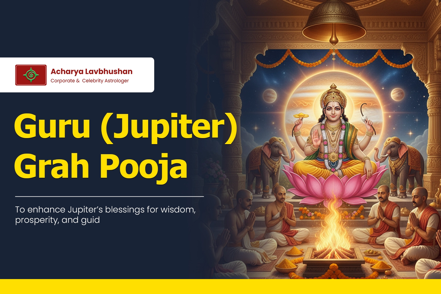 Guru (Jupiter) Grah Pooja