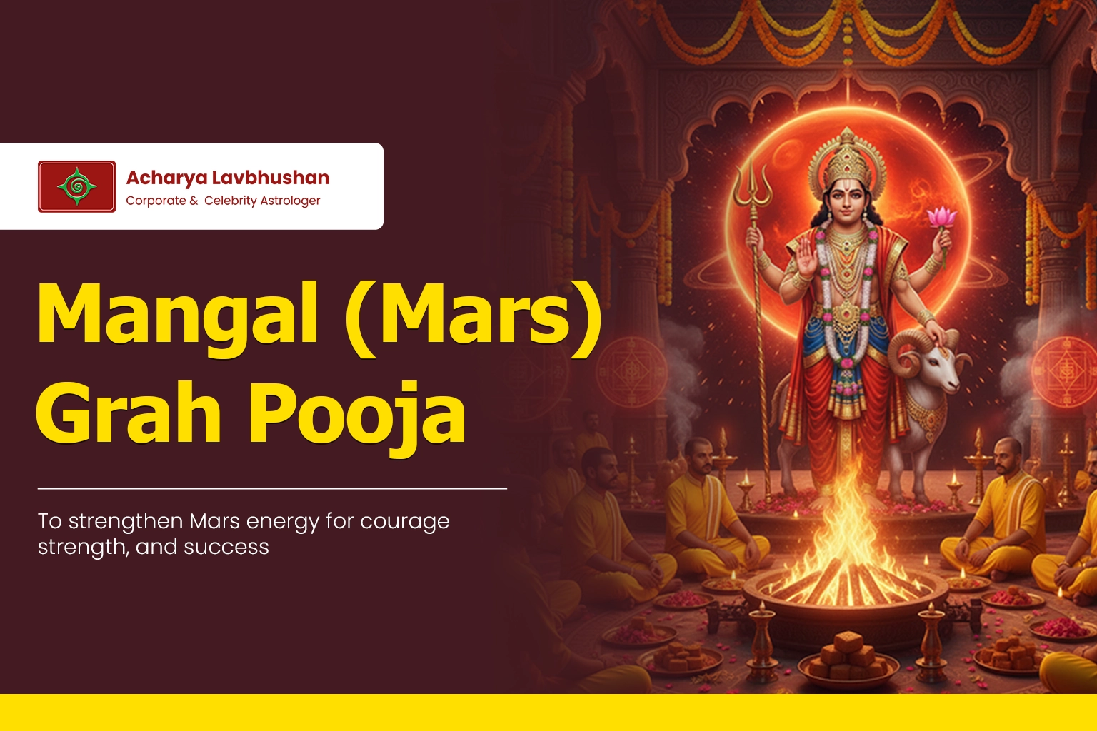 Mangal (Mars) Grah Pooja